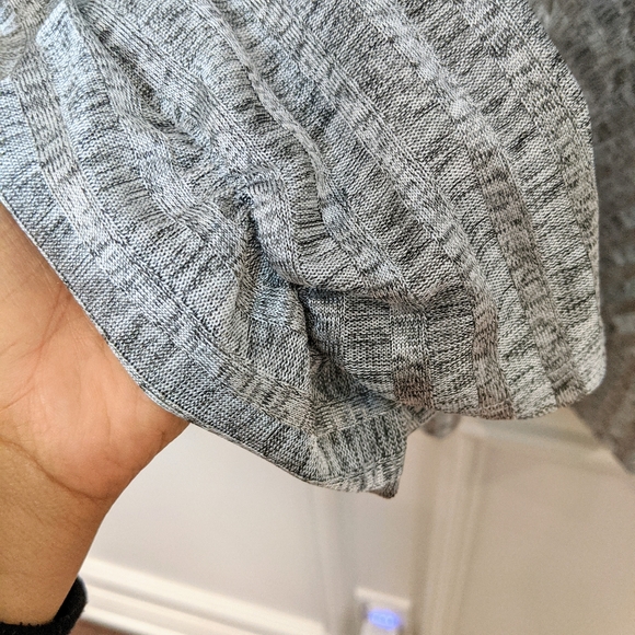 APT 9 Textured Silver Top - Diagonal Lines - Picture 7 of 8